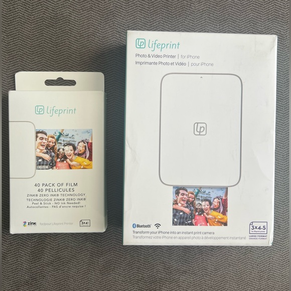 Brand New Lifeprint portable photo and video printer with pack of film - Picture 4 of 8
